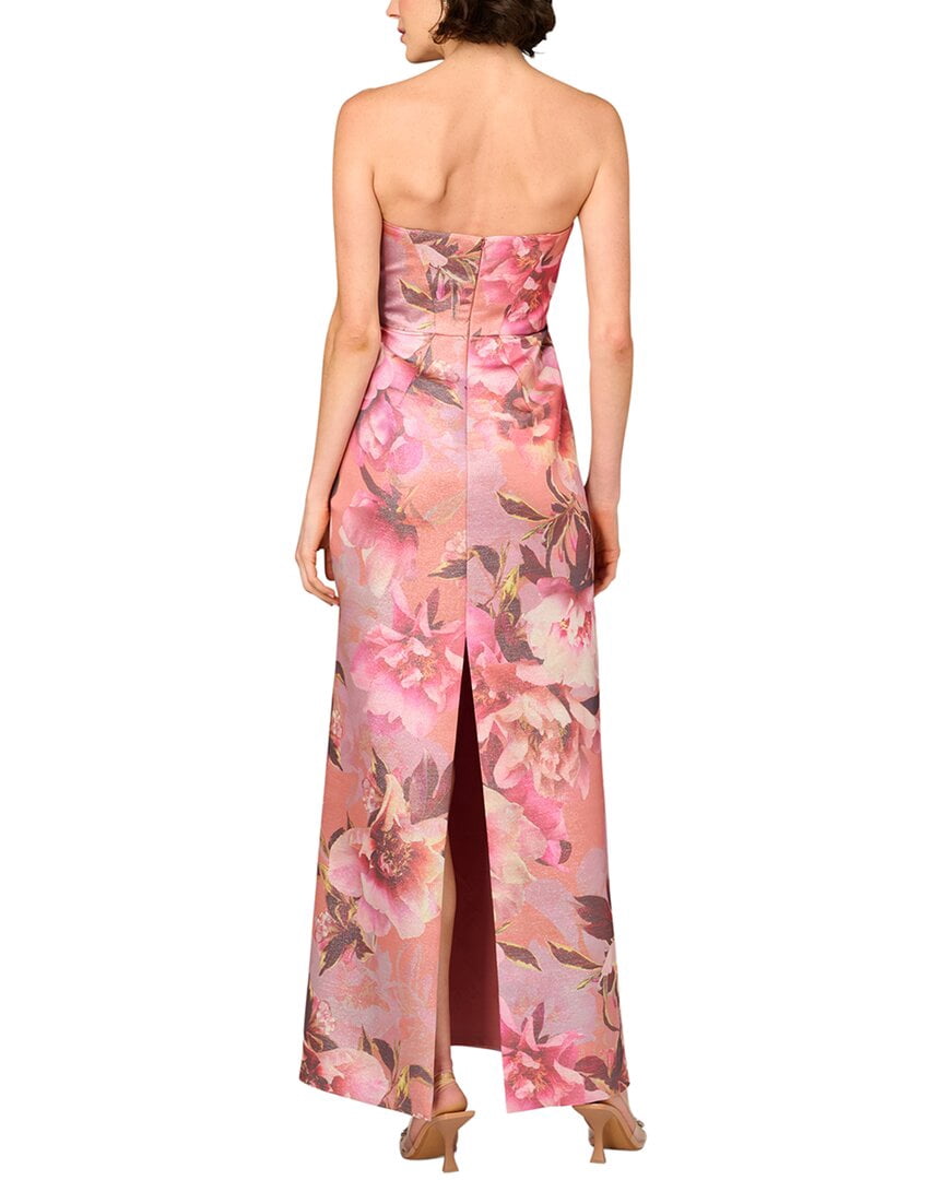 thumbnail image 2 of Aidan Mattox womens Printed Maxi Dress, 4, 2 of 3