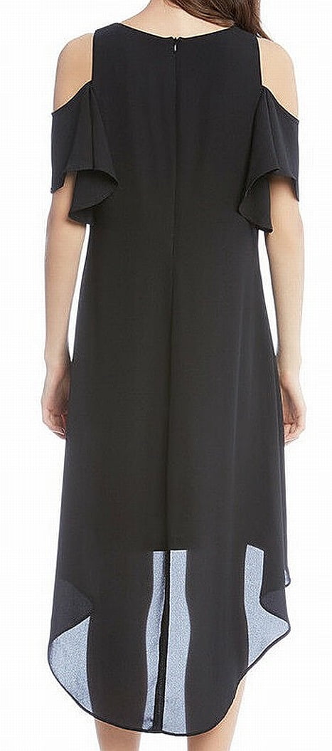 thumbnail image 2 of Karen Kane Womens Hi-Low Cold Shoulder Midi Dress, 2 of 3