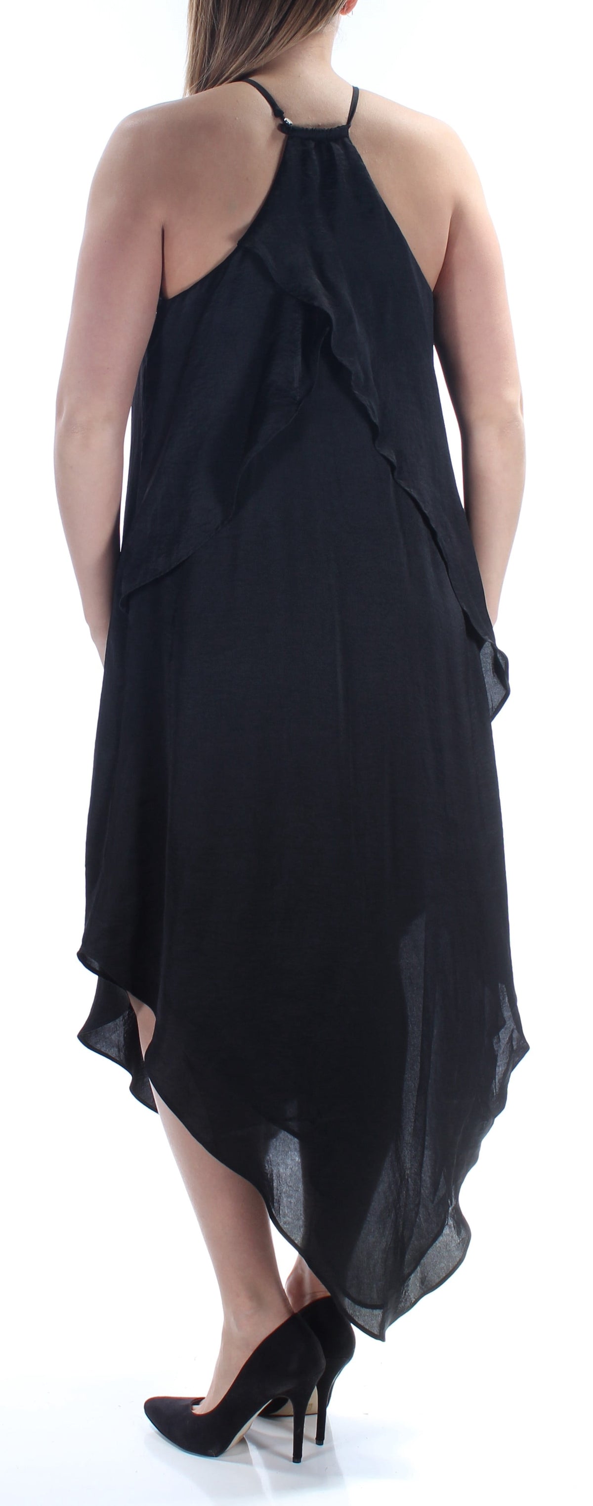 thumbnail image 2 of Bar Iii Womens Draped Asymmetrical Dress, 2 of 2