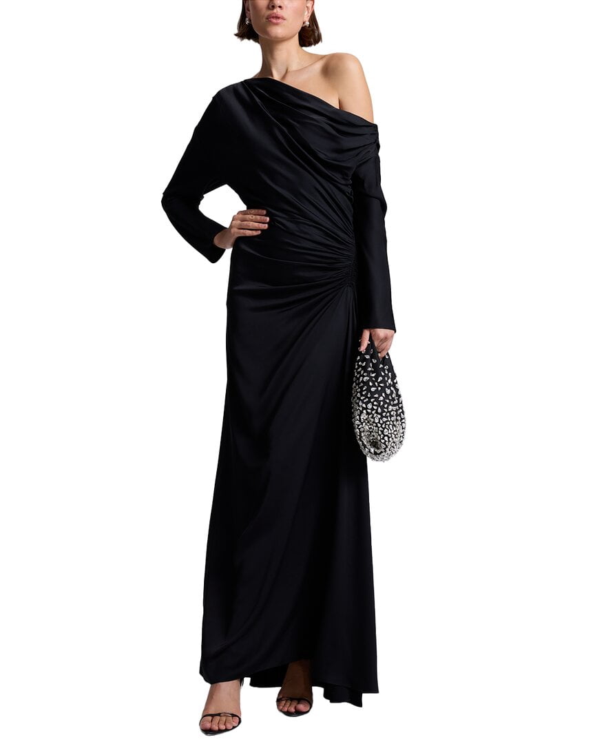 thumbnail image 1 of A.L.C. womens Piper Gown, 00, Black, 1 of 3