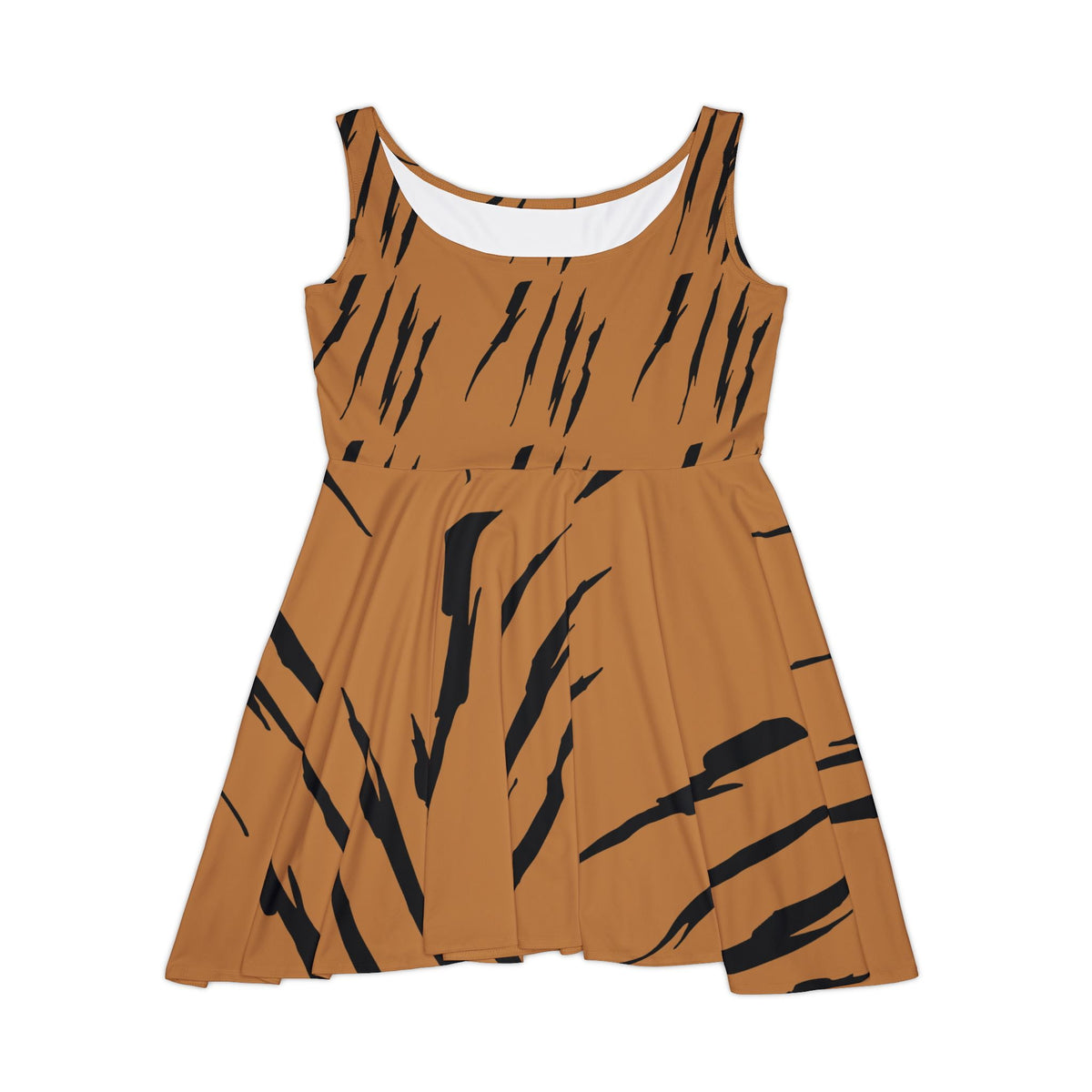 thumbnail image 1 of Effete Feline Claw Marks Scratch Women Skater Dress (AOP), 1 of 6
