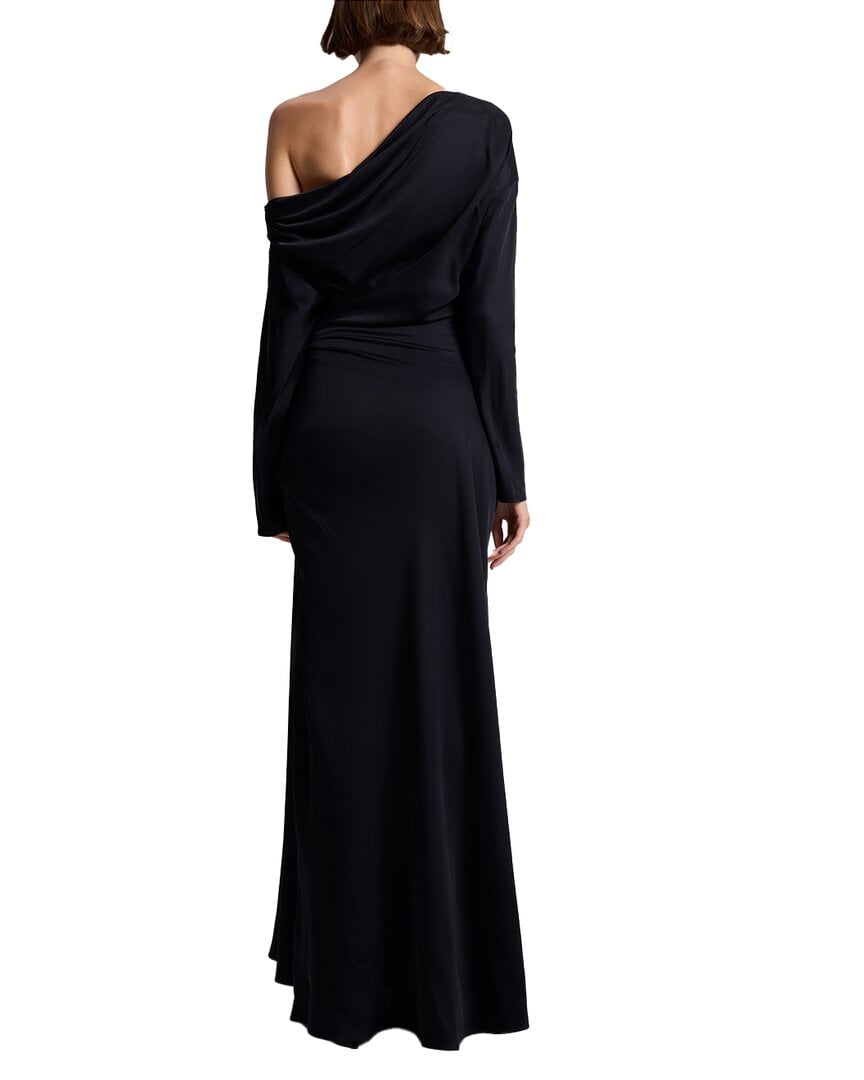 thumbnail image 2 of A.L.C. womens Piper Gown, 00, Black, 2 of 3
