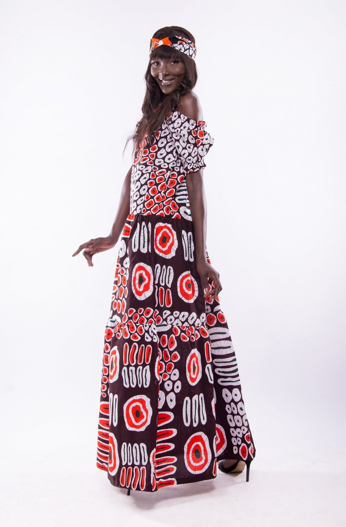 thumbnail image 2 of African Clothing Women's dress, 2 of 3